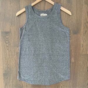 Current/Elliott Women's The Cross Back Muscle Sleeveless Tee Heather Grey XS / 0